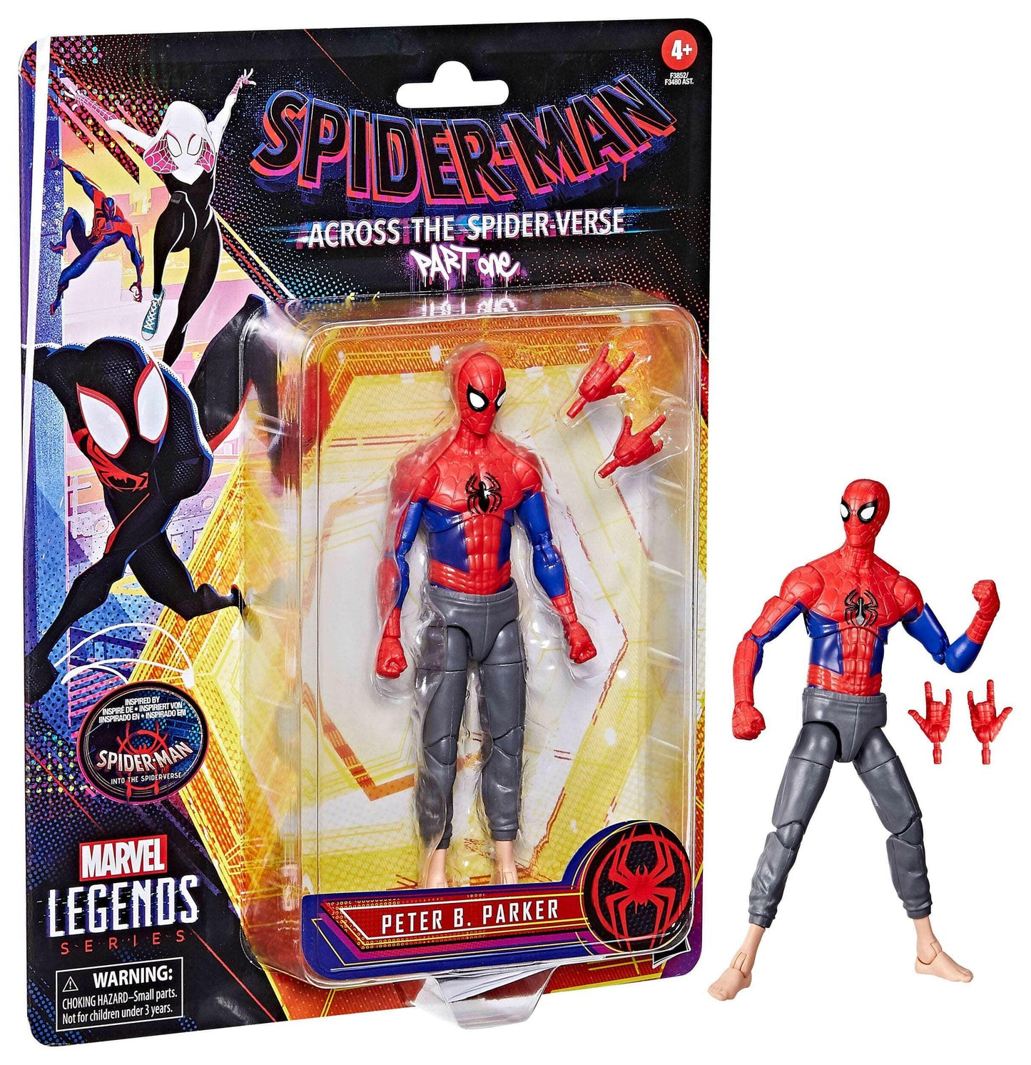 Marvel Legends Spider-Man: Across the Spider-Verse Peter B. Parker 15cm