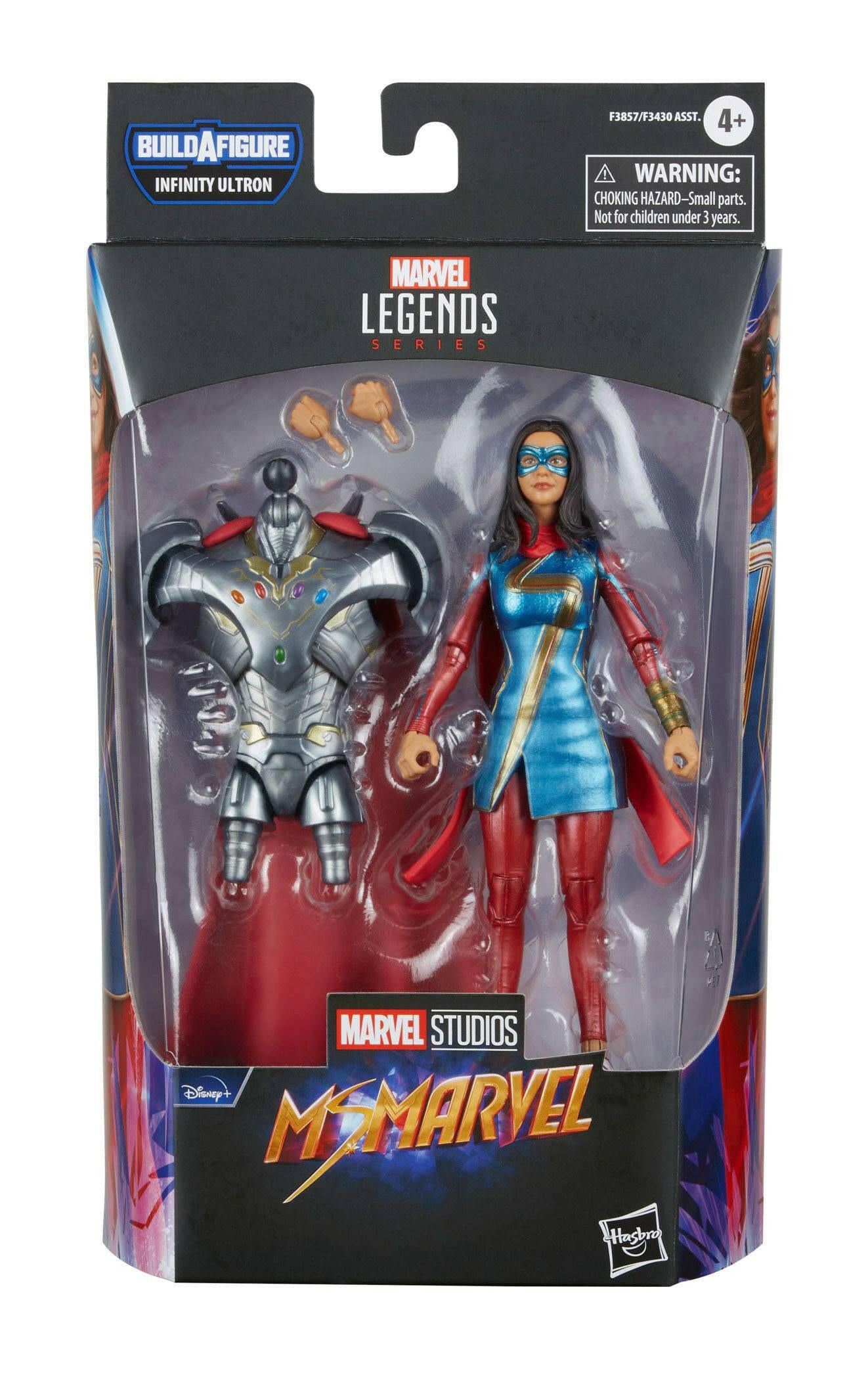 Marvel Legends Disney+ BAF: Infinity Ultron Ms. Marvel 15cm Hasbro