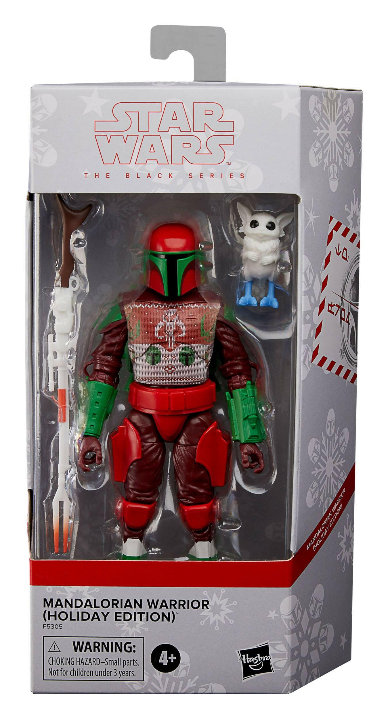 Star Wars Black Series Actionfigur Mandalorian Warrior (Holiday Edition) 15cm Hasbro