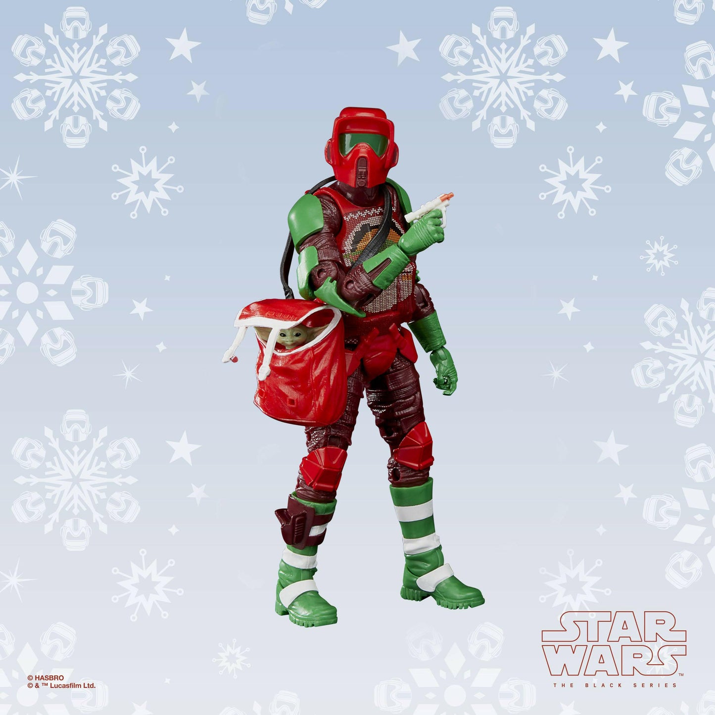 Star Wars Black Series Actionfigur Scout Trooper (Holiday Edition) 15cm Hasbro