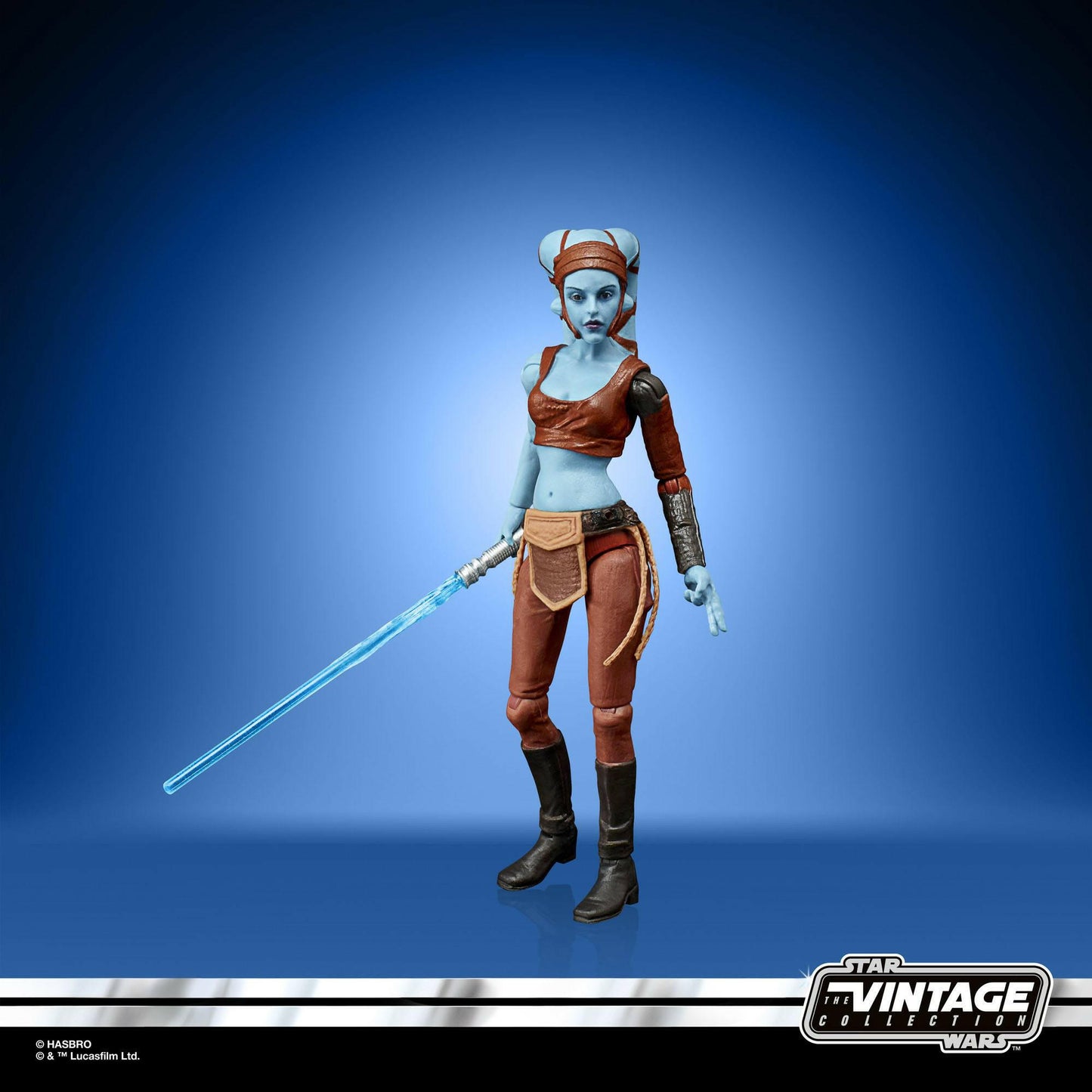 Star Wars Vintage Collection Clone Wars Aayla Secura 10cm Hasbro