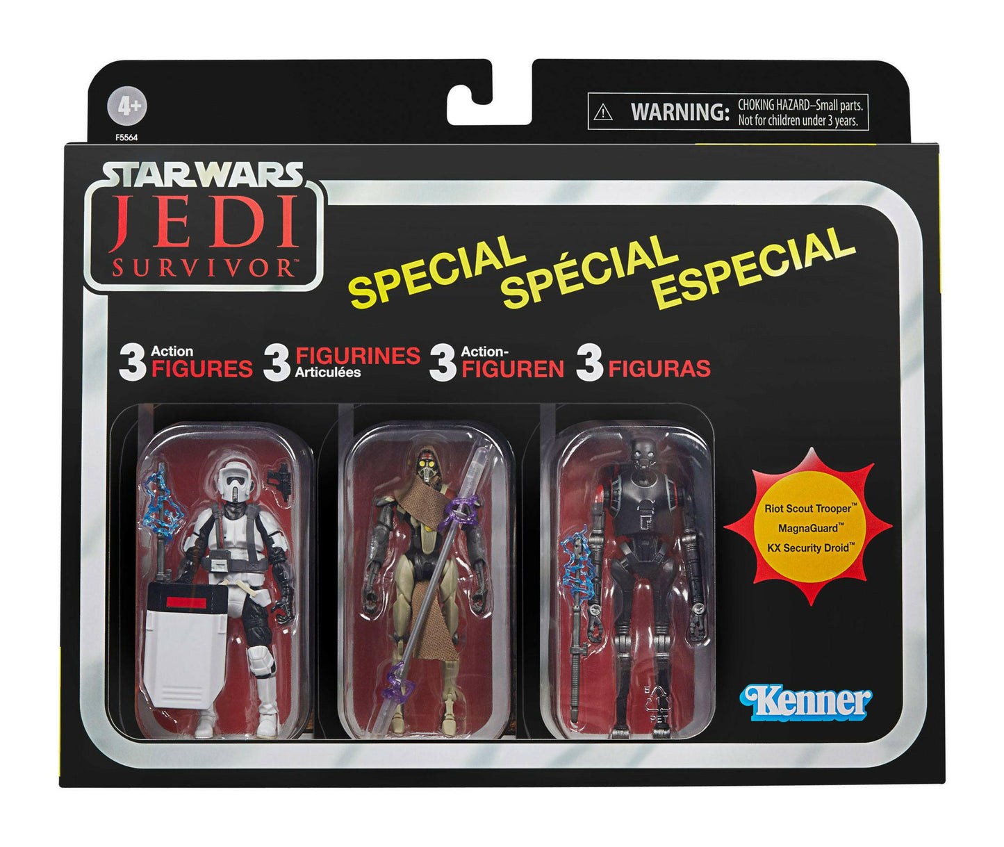 Star Wars Vintage Collection Jedi: Survivor Gaming Greats Special 3er-Pack 10cm Hasbro