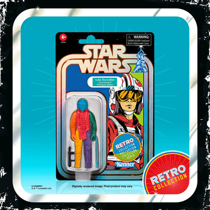 Star Wars Retro Collection Luke Skywalker (Snowspeeder) Prototype Edition 10cm Hasbro