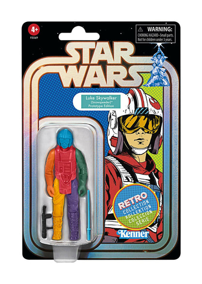 Star Wars Retro Collection Luke Skywalker (Snowspeeder) Prototype Edition 10cm 6er Set Hasbro