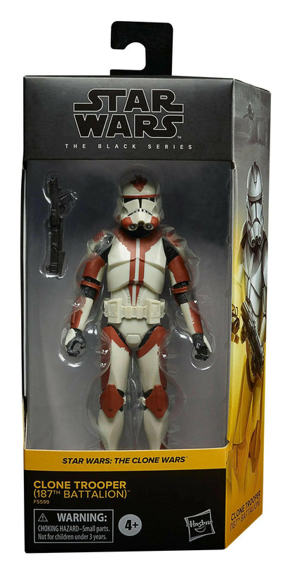 Star Wars Black Series The Clone Wars Actionfigur Clone Trooper (187th Battalion) 15cm Hasbro