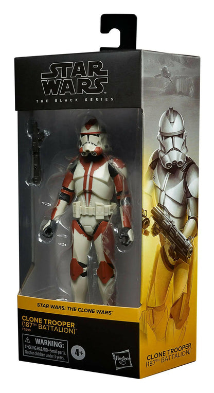 Star Wars Black Series The Clone Wars Actionfigur Clone Trooper (187th Battalion) 15cm Hasbro