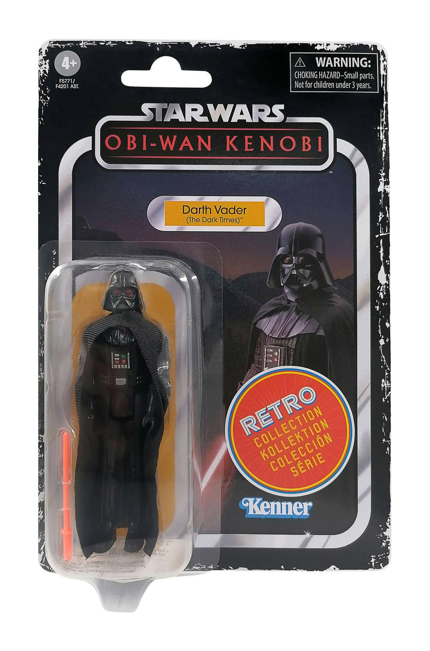 Star Wars Retro Collection Obi-Wan Kenobi: Darth Vader (The Dark Times) 10cm Hasbro