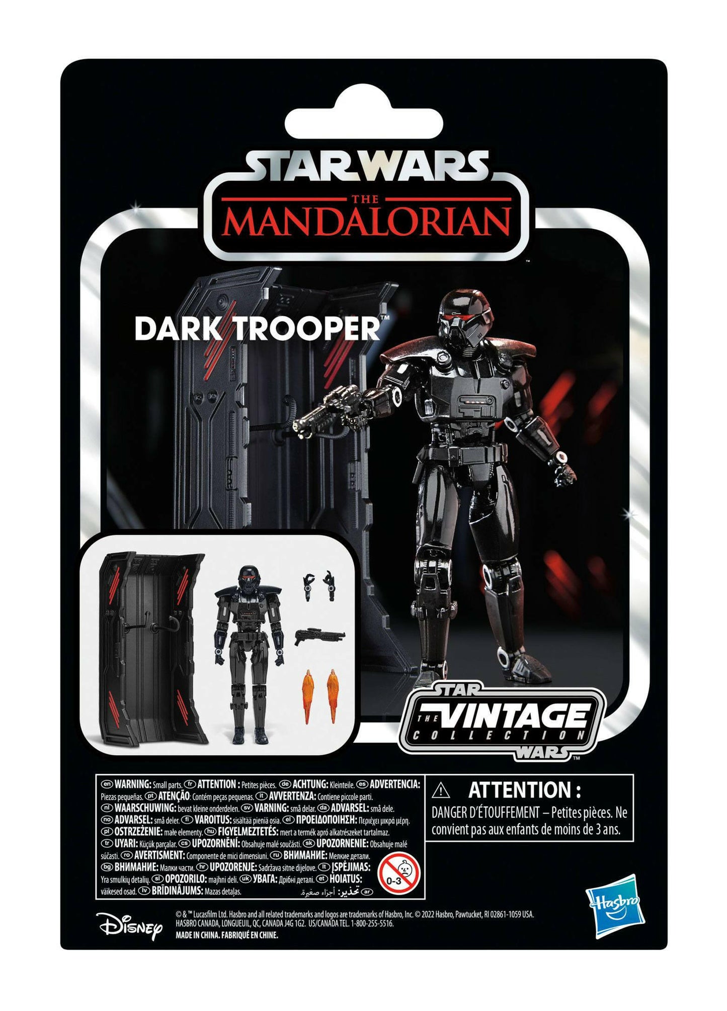 Star Wars Vintage Collection The Mandalorian Deluxe Dark Trooper 10cm Hasbro