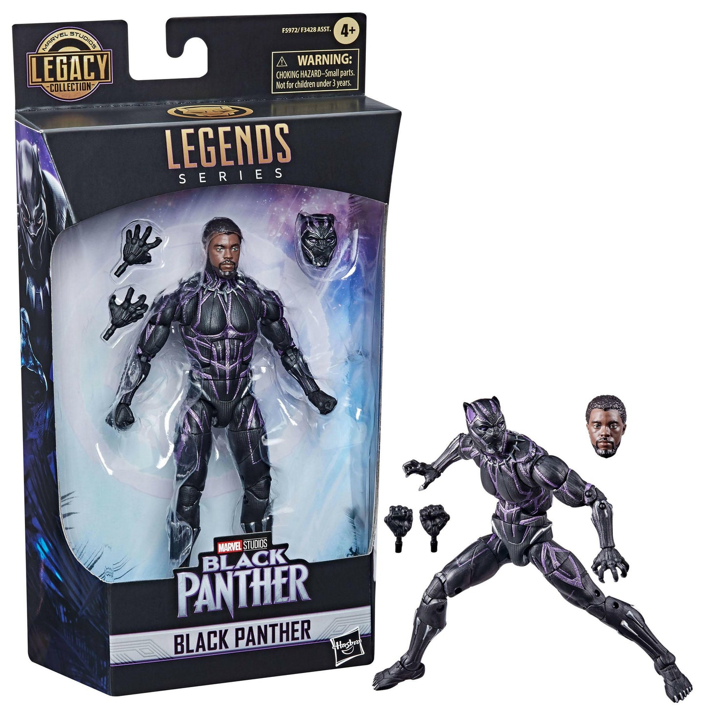 Marvel Legends Black Panther Legacy Collection Black Panther (Charged) 15cm Hasbro