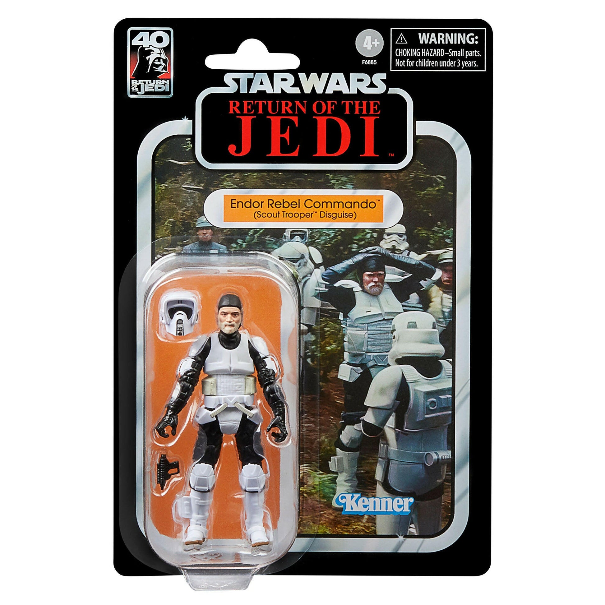 Star Wars Vintage Collection Episode VI Endor Bunker mit Rebel Commando (Scout Trooper Disguise) Hasbro