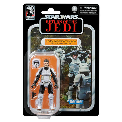 Star Wars Vintage Collection Episode VI Endor Bunker mit Rebel Commando (Scout Trooper Disguise) Hasbro