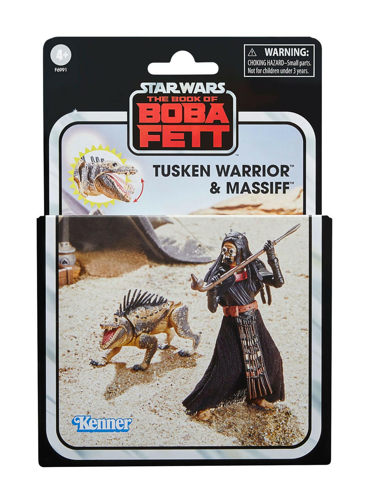 Star Wars Vintage Collection The Book of Boba Fett Actionfiguren Tusken Warrior & Massiff 10cm Hasbro
