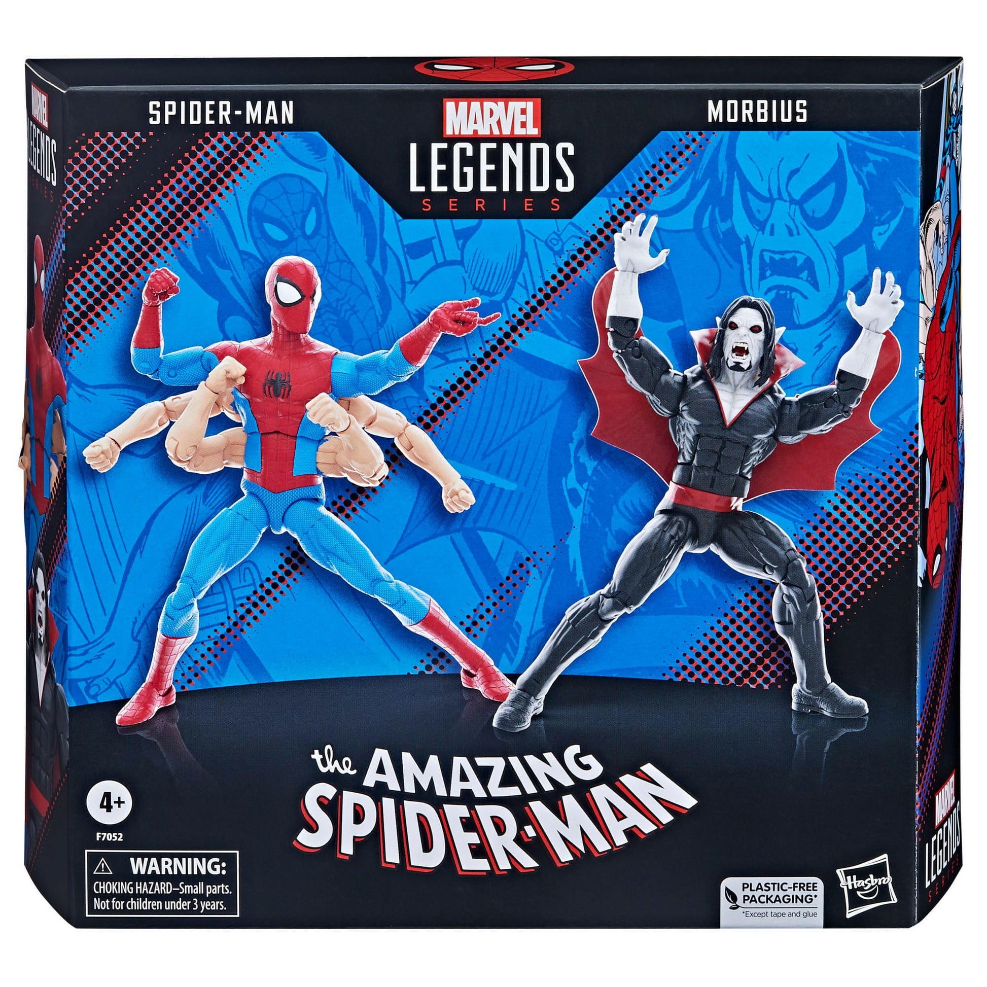 Marvel Legends The Amazing Spider-Man Actionfiguren 2er-Pack Spider-Man & Morbius 15cm Hasbro