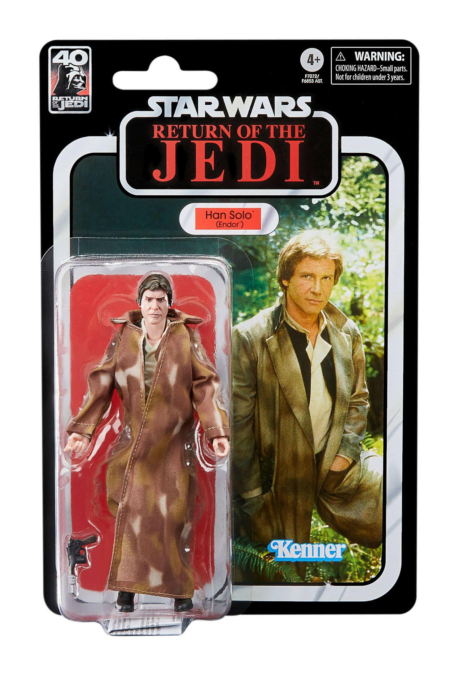 Star Wars Black Series Episode VI 40th Anniversary Han Solo (Endor) 15cm Hasbro