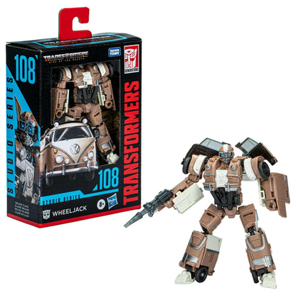 Pre-Order! Transformers: Rise of the Beasts Generations Studio Series Deluxe Class Actionfigur 108 Wheeljack 11cm Hasbro