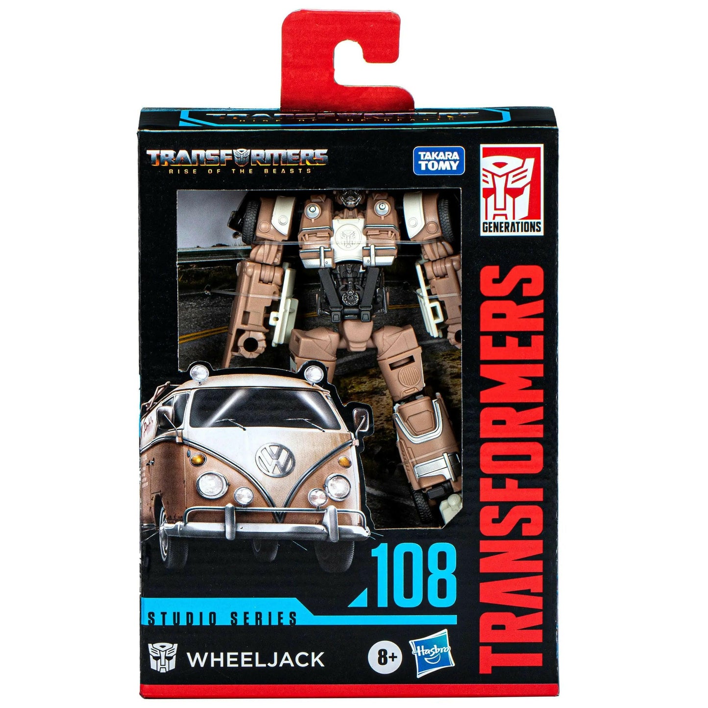 Pre-Order! Transformers: Rise of the Beasts Generations Studio Series Deluxe Class Actionfigur 108 Wheeljack 11cm Hasbro