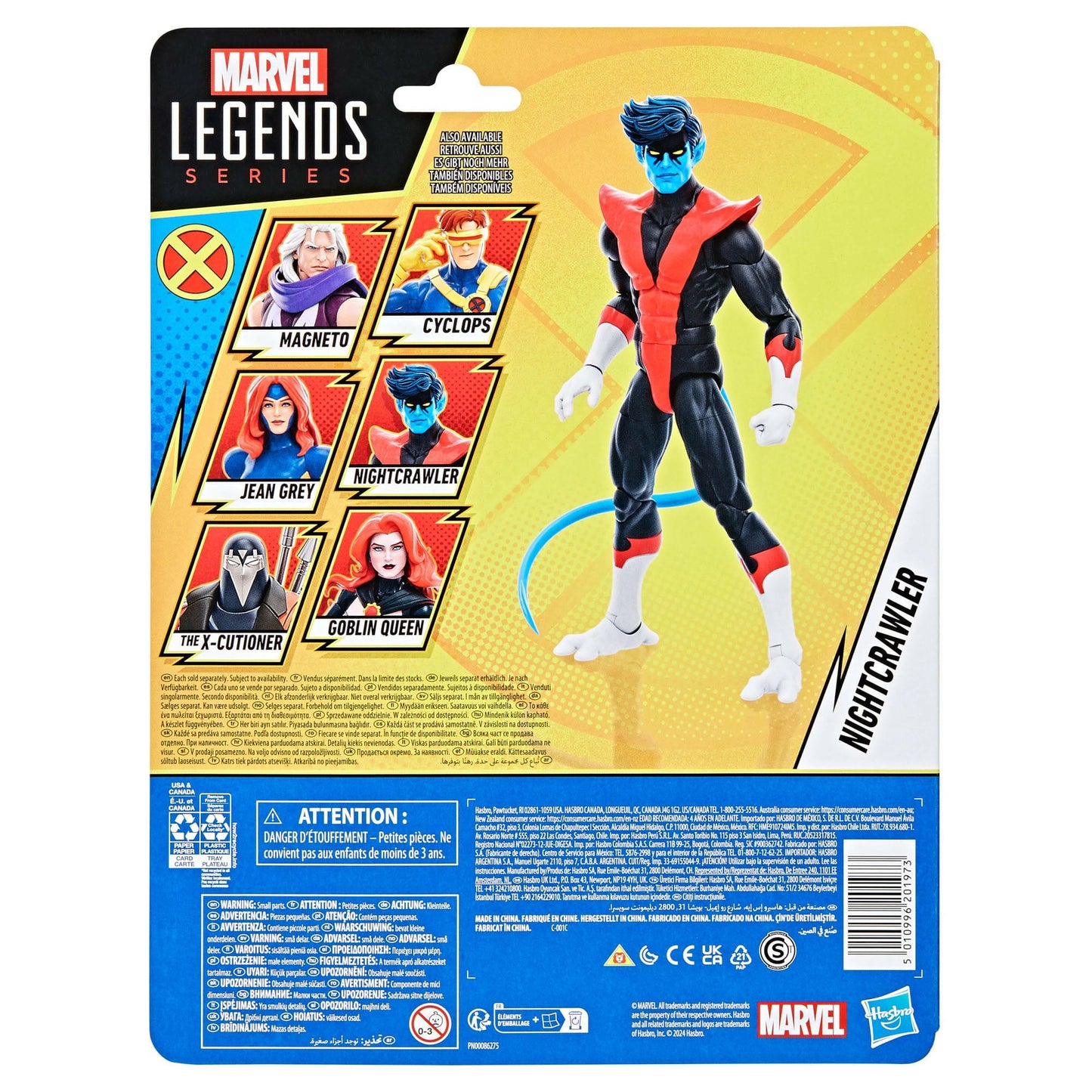 Marvel Legends X-Men '97 Actionfigur Nightcrawler 15cm