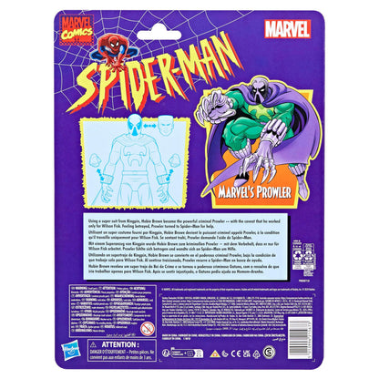 Pre-Order! Marvel Legends Retro Spider-Man Actionfigur Marvel's Prowler 15cm