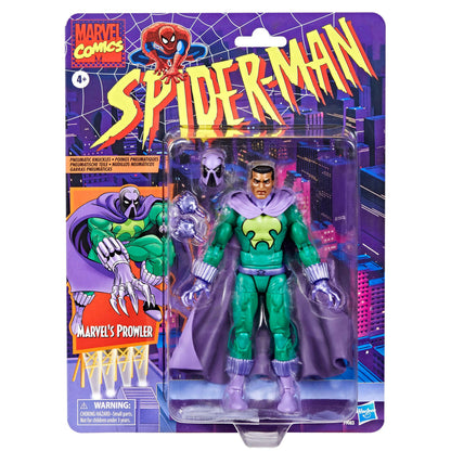 Pre-Order! Marvel Legends Retro Spider-Man Actionfigur Marvel's Prowler 15cm