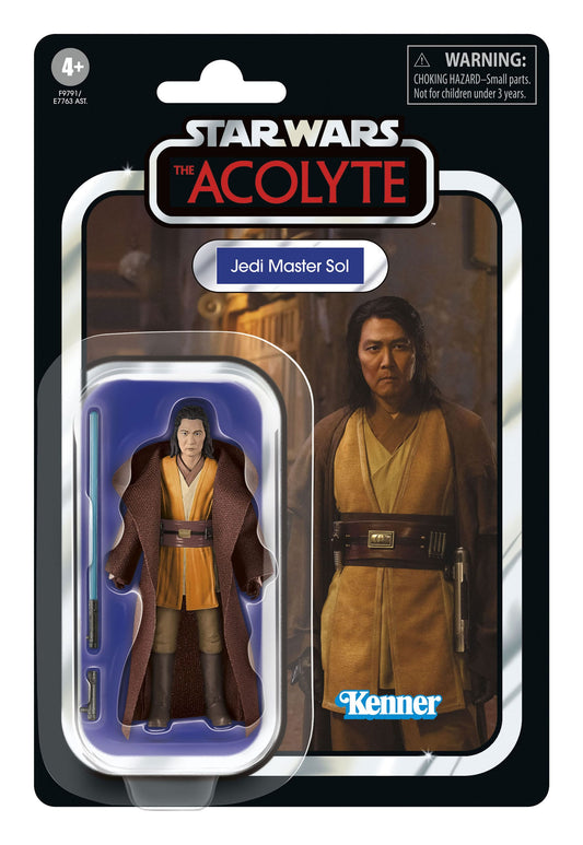 Pre-Order! Star Wars Vintage Collection The Acolyte Actionfigur Jedi Master Sol 10cm