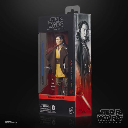 Pre-Order! Star Wars Black Series The Acolyte Actionfigur Jedi Master Sol 15cm