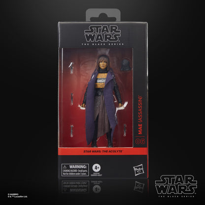 Pre-Order! Star Wars Black Series The Acolyte Actionfigur Mae (Assassin) 15cm