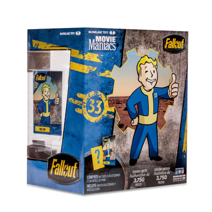 McFarlane Movie Maniacs Fallout Vault Boy (Gold Label) 15cm