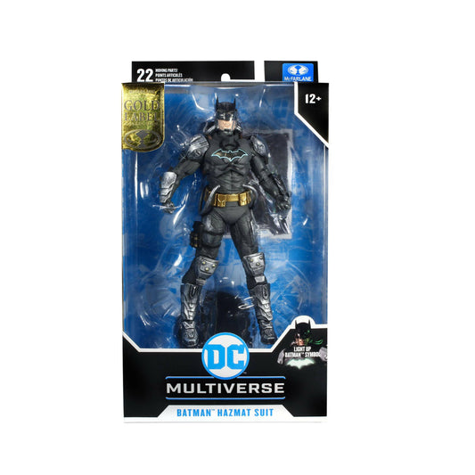 McFarlane DC Multiverse Batman Hazmat Suit Light Up Batman Symbol (Gold Label) 18cm McFarlane