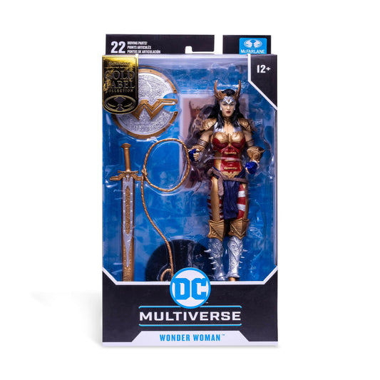 McFarlane DC Multiverse Wonder Woman Designed by Todd McFarlane (Gold Label) 18cm McFarlane