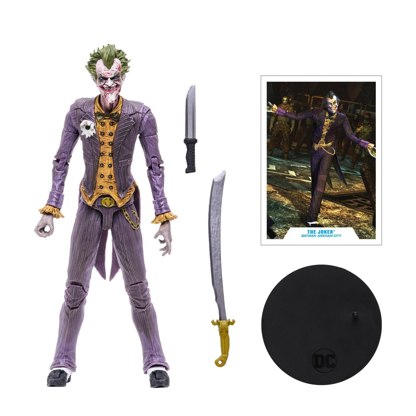 McFarlane DC Multiverse Gaming The Joker (Batman: Arkham City) 18cm *B-Ware* Hasbro