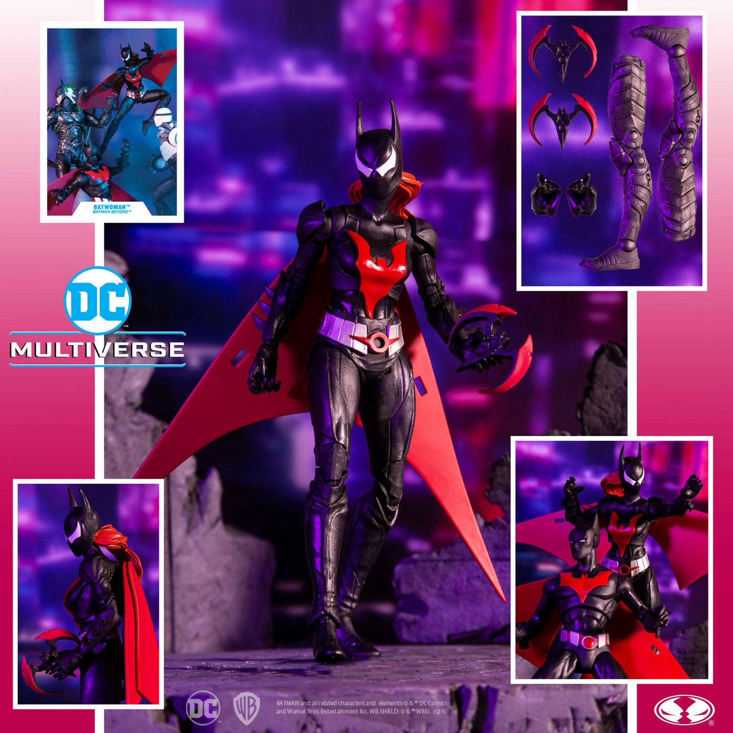 McFarlane DC Multiverse Build A Actionfigur Batwoman (Batman Beyond) 18cm McFarlane