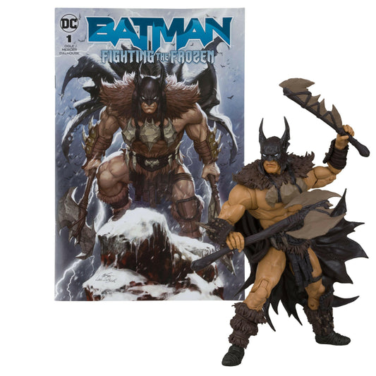 McFarlane DC Direct Page Punchers Actionfigur & Comic Batman (Fighting The Frozen Comic) 18cm McFarlane