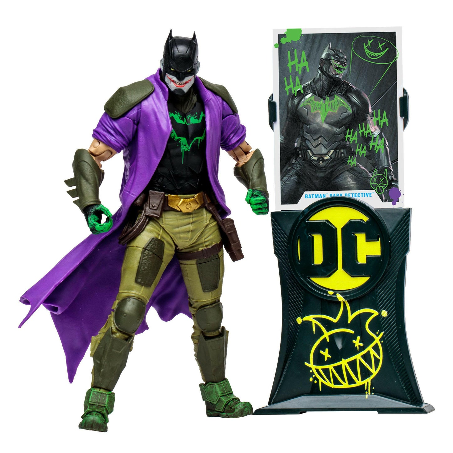 McFarlane DC Multiverse Dark Detective (Future State) (Jokerized) (Gold Label) 18cm McFarlane