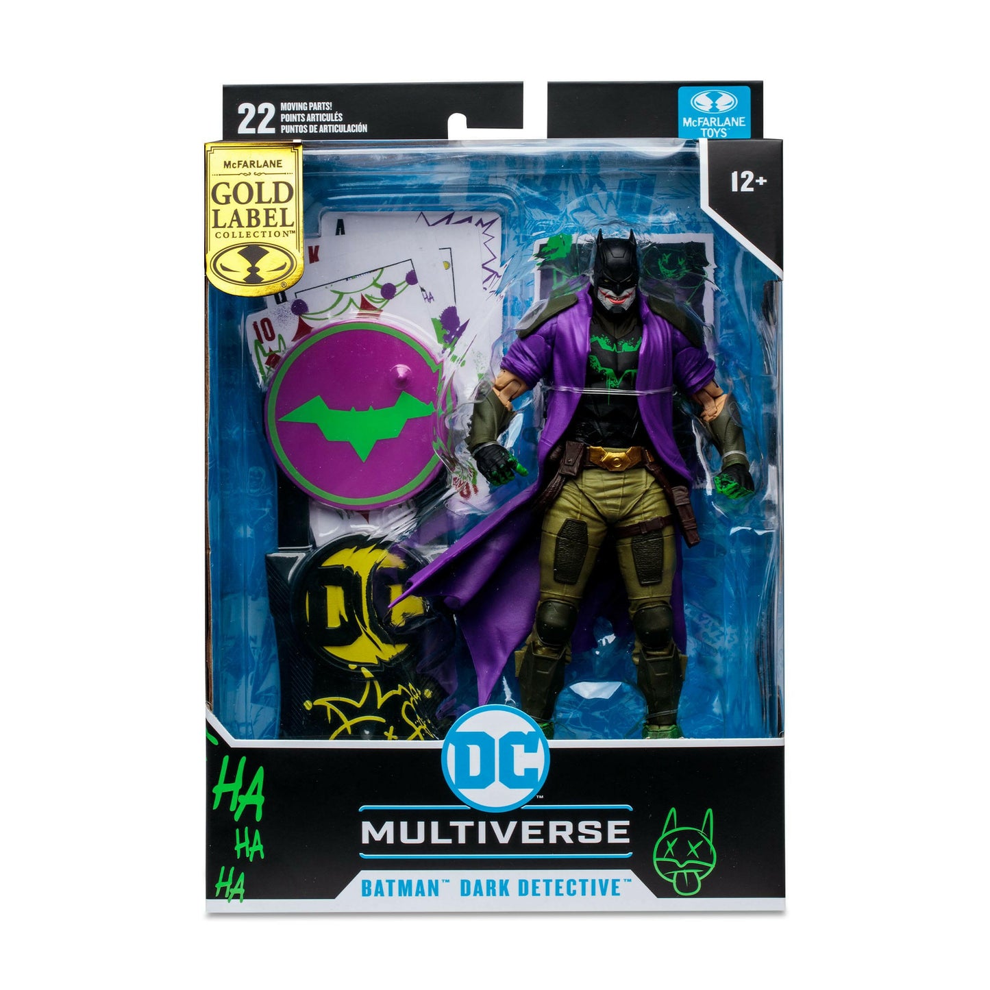 McFarlane DC Multiverse Dark Detective (Future State) (Jokerized) (Gold Label) 18cm McFarlane