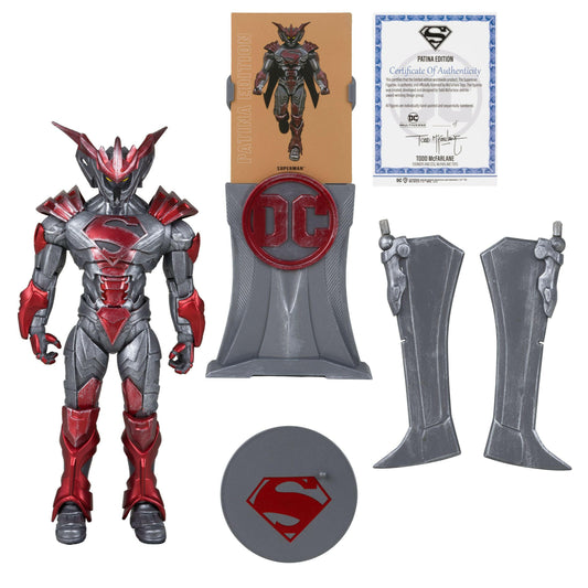 McFarlane DC Multiverse Actionfigur Superman Unchained Armor (Patina) (Gold Label) 18cm McFarlane