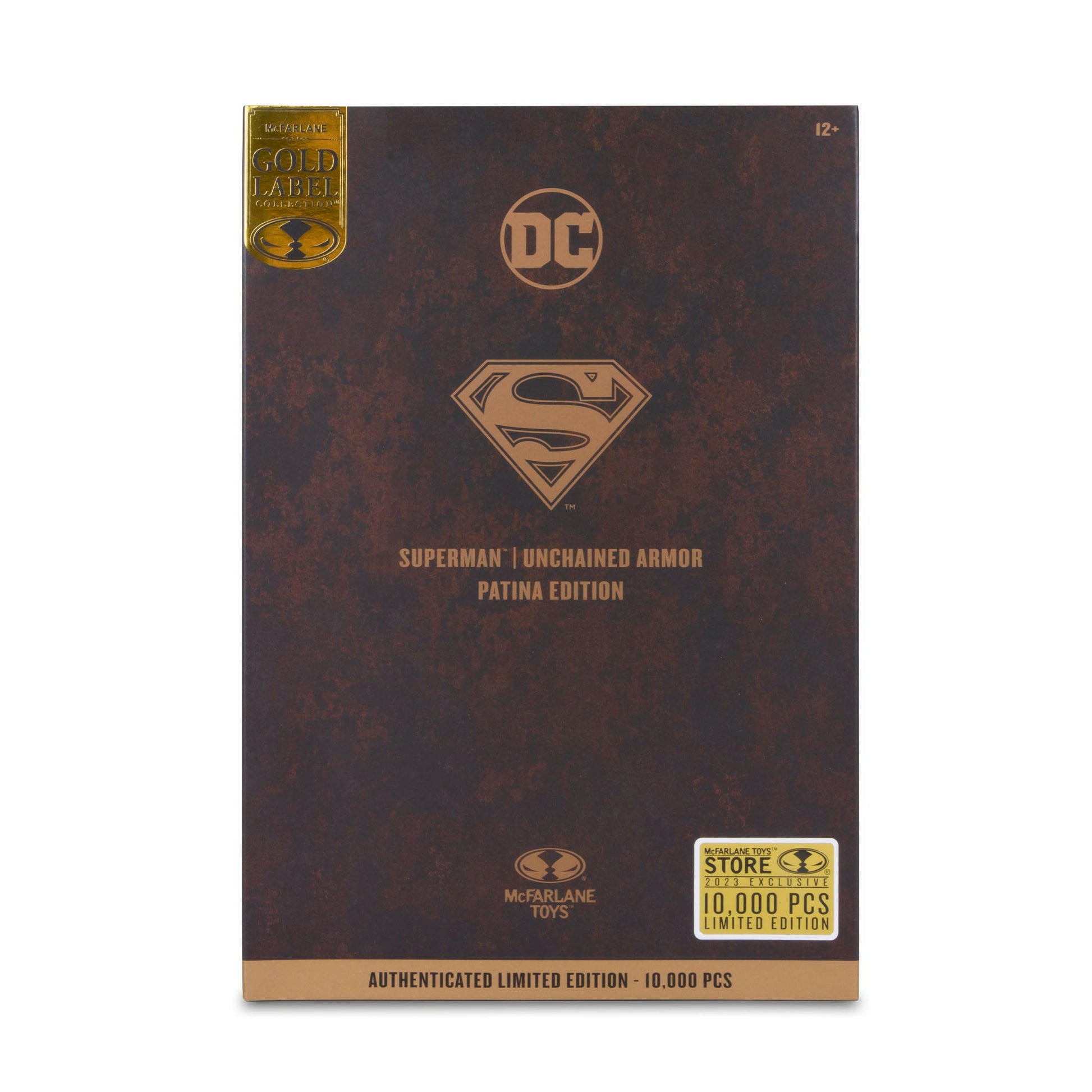 McFarlane DC Multiverse Actionfigur Superman Unchained Armor (Patina) (Gold Label) 18cm McFarlane