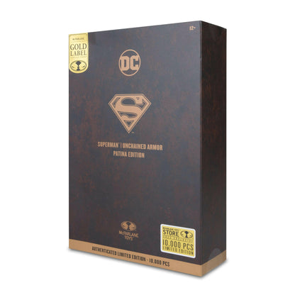 McFarlane DC Multiverse Actionfigur Superman Unchained Armor (Patina) (Gold Label) 18cm McFarlane