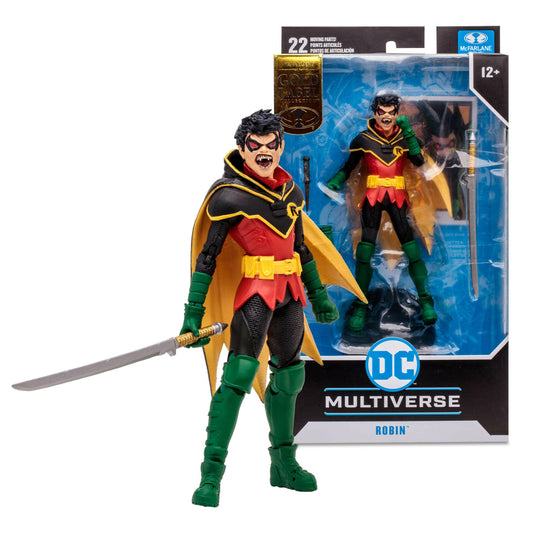 Pre-Order! McFarlane DC Multiverse Actionfigur Damian Wayne Robin (DC vs. Vampires) (Gold Label) 18cm McFarlane