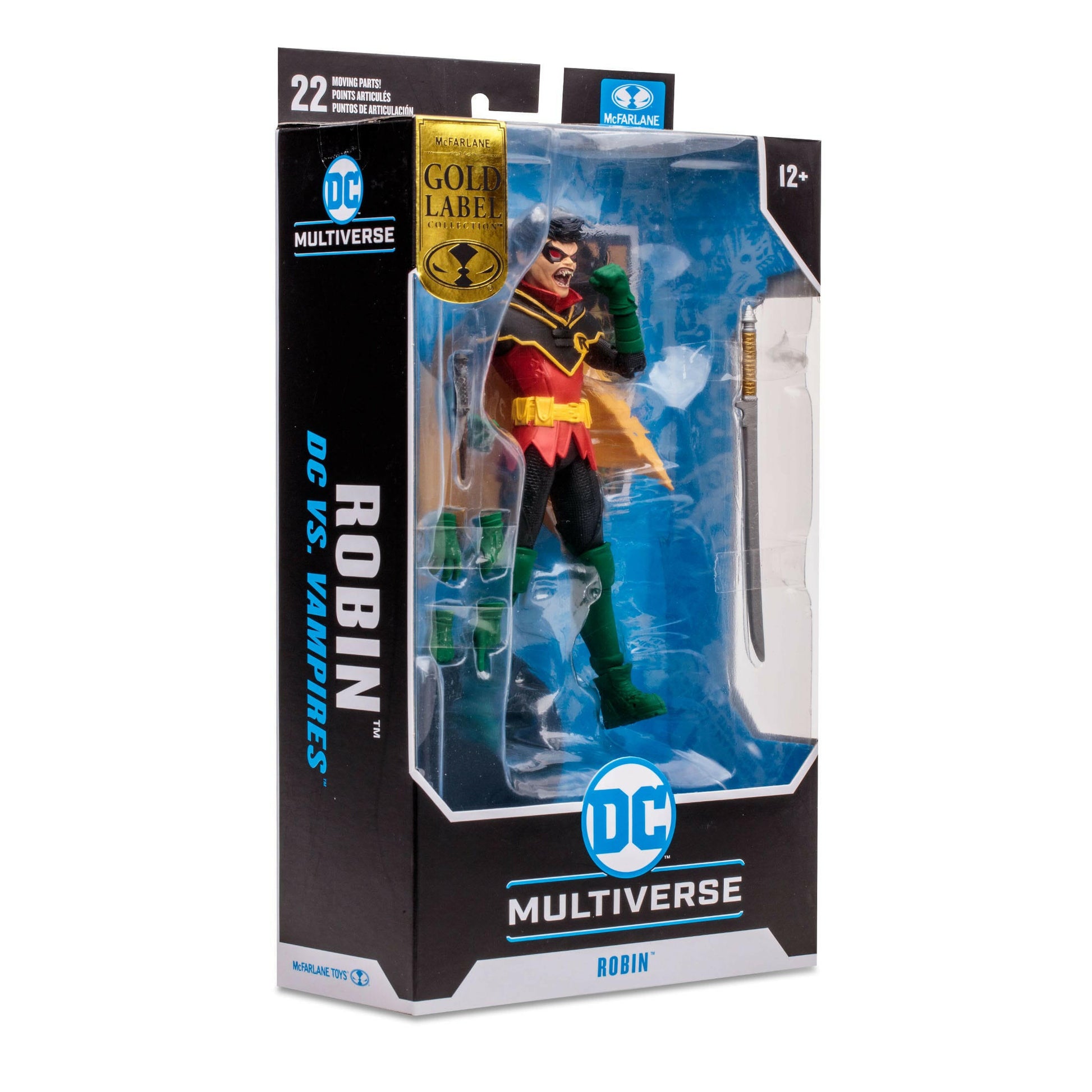 Pre-Order! McFarlane DC Multiverse Actionfigur Damian Wayne Robin (DC vs. Vampires) (Gold Label) 18cm McFarlane