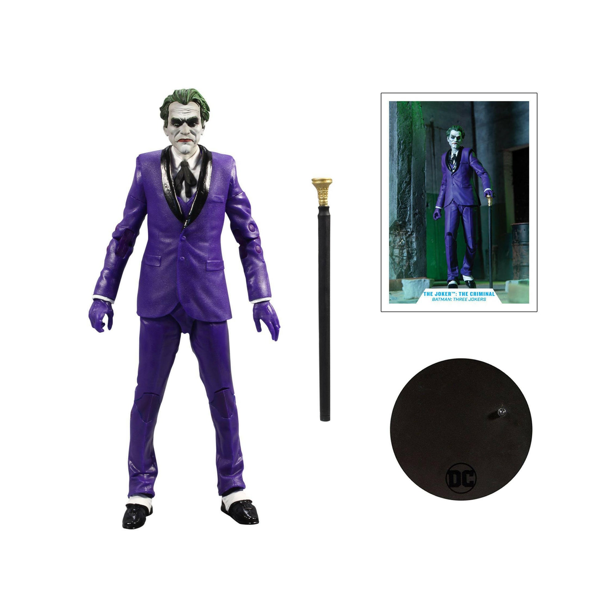 McFarlane DC Multiverse The Joker: The Criminal (Batman: Three Jokers) 18cm McFarlane