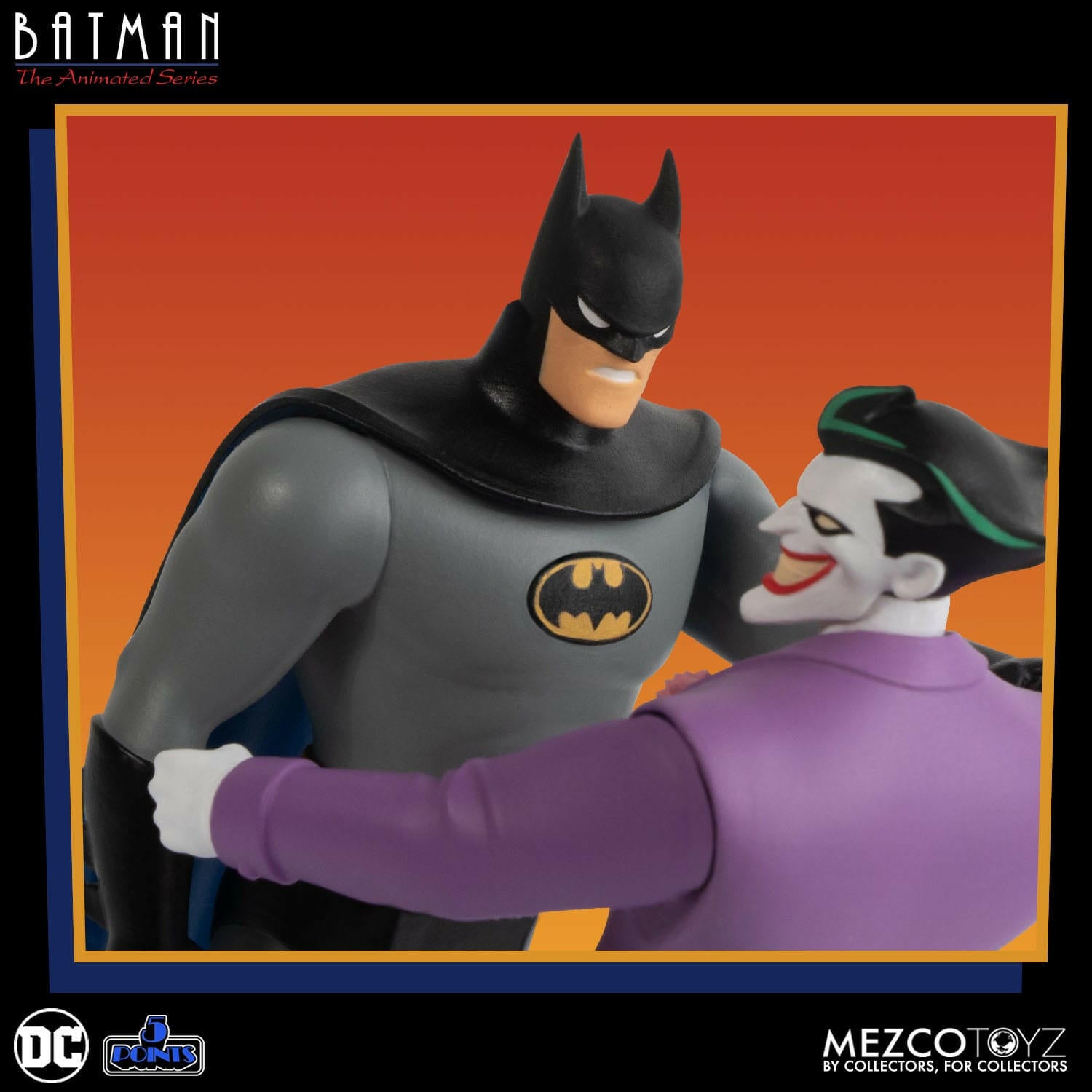 Pre-Order! MEZCO DC Comics 5 Points Actionfiguren Batman: The Animated Series Sortiment (4) 9cm MEZCO Toys