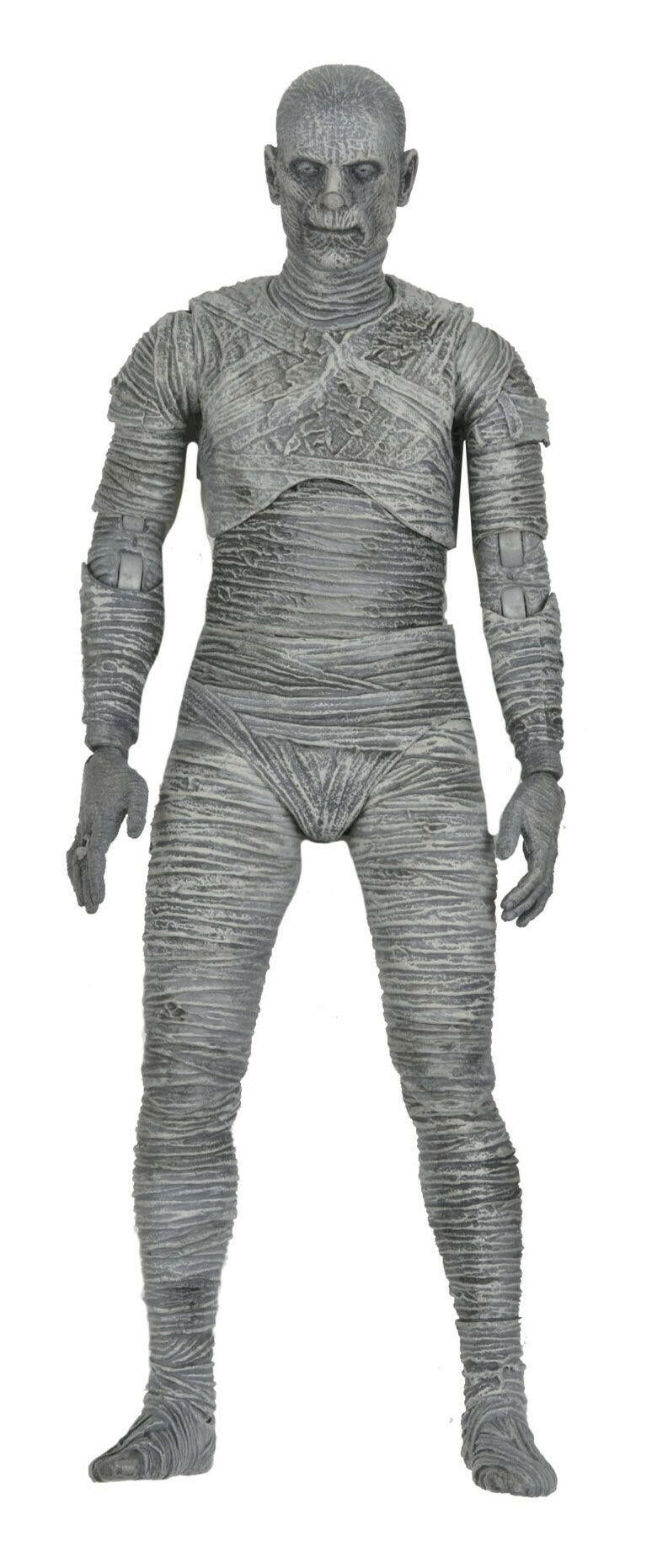 NECA Universal Monsters Actionfigur Ultimate The Mummy (Black & White) 18cm NECA