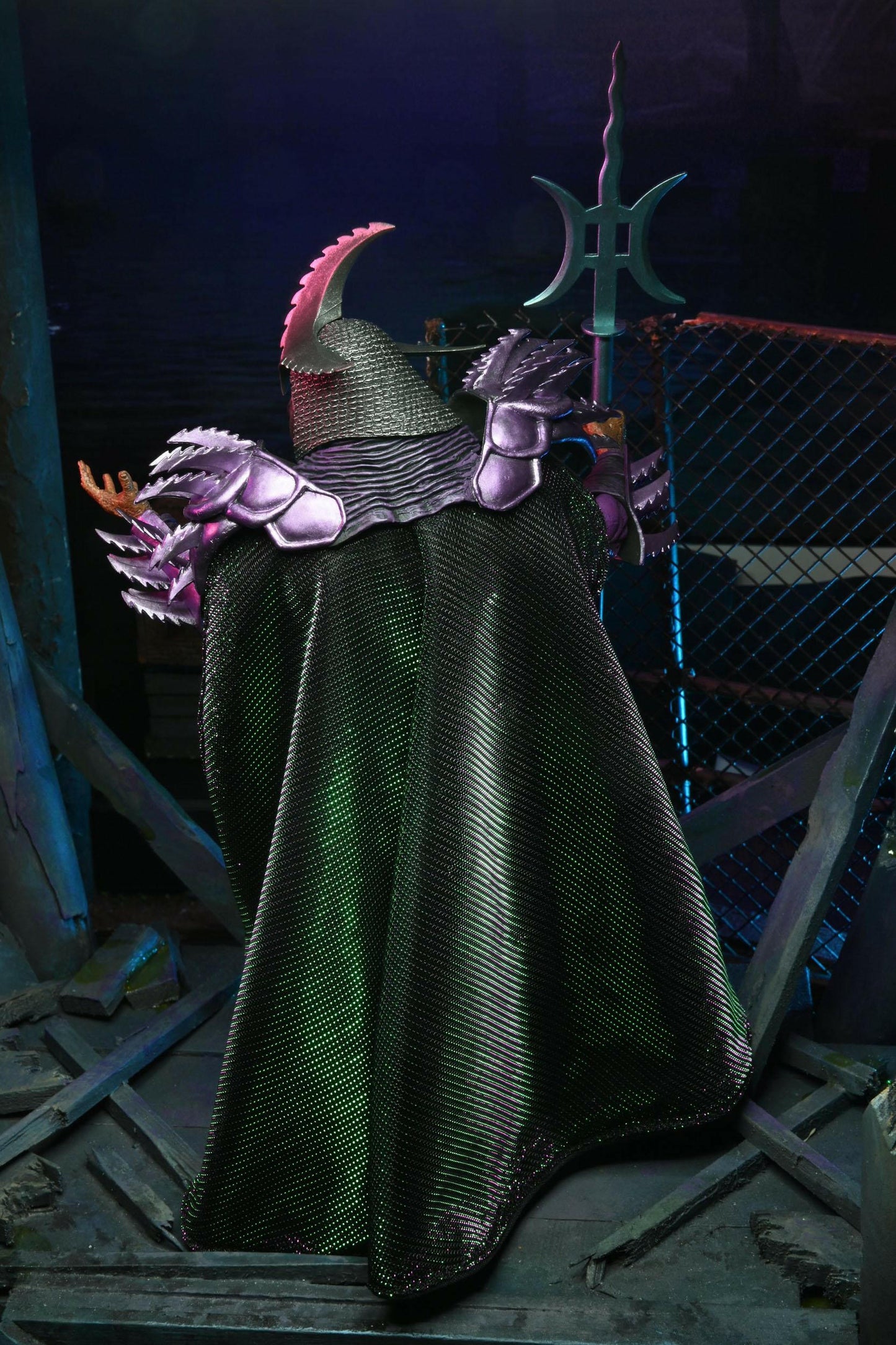 NECA Turtles II Das Geheimnis des Ooze Actionfigur 30th Anniversary Ultimate Shredder (EU Homage) 18cm NECA