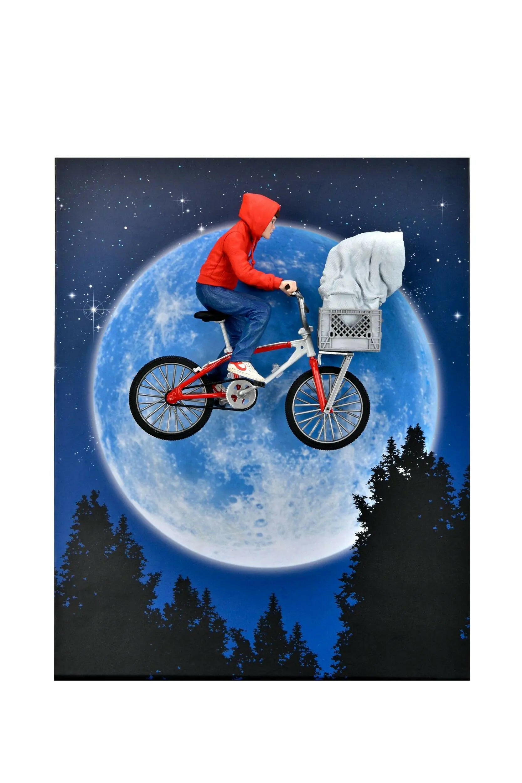 NECA E.T. Der Außerirdische Actionfigur Elliott & E.T. on Bicycle 13cm NECA