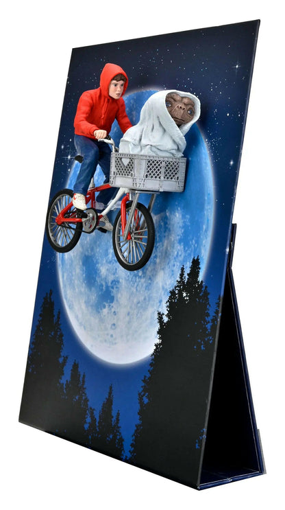 NECA E.T. Der Außerirdische Actionfigur Elliott & E.T. on Bicycle 13cm NECA