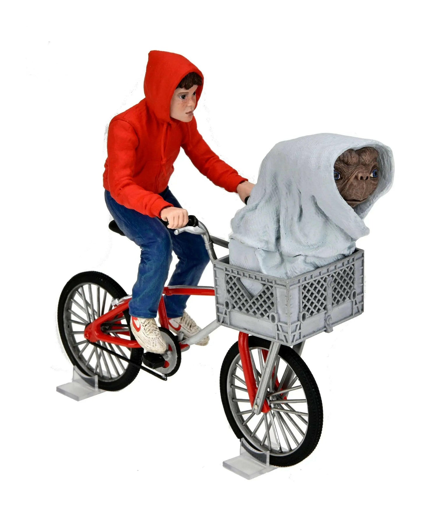 NECA E.T. Der Außerirdische Actionfigur Elliott & E.T. on Bicycle 13cm NECA