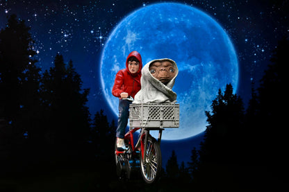 NECA E.T. Der Außerirdische Actionfigur Elliott & E.T. on Bicycle 13cm NECA