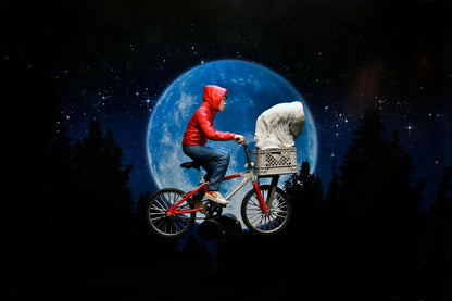 NECA E.T. Der Außerirdische Actionfigur Elliott & E.T. on Bicycle 13cm NECA