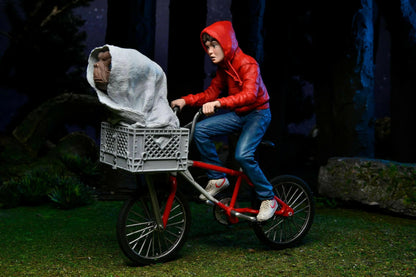 NECA E.T. Der Außerirdische Actionfigur Elliott & E.T. on Bicycle 13cm NECA