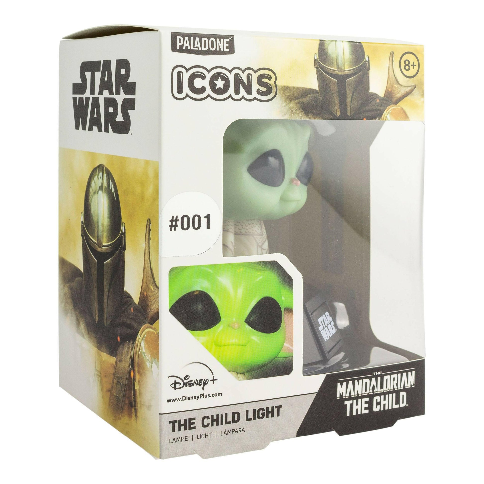 Paladone Star Wars The Mandalorian 3D Icon Lampe The Child / Grogu 10cm Paladone